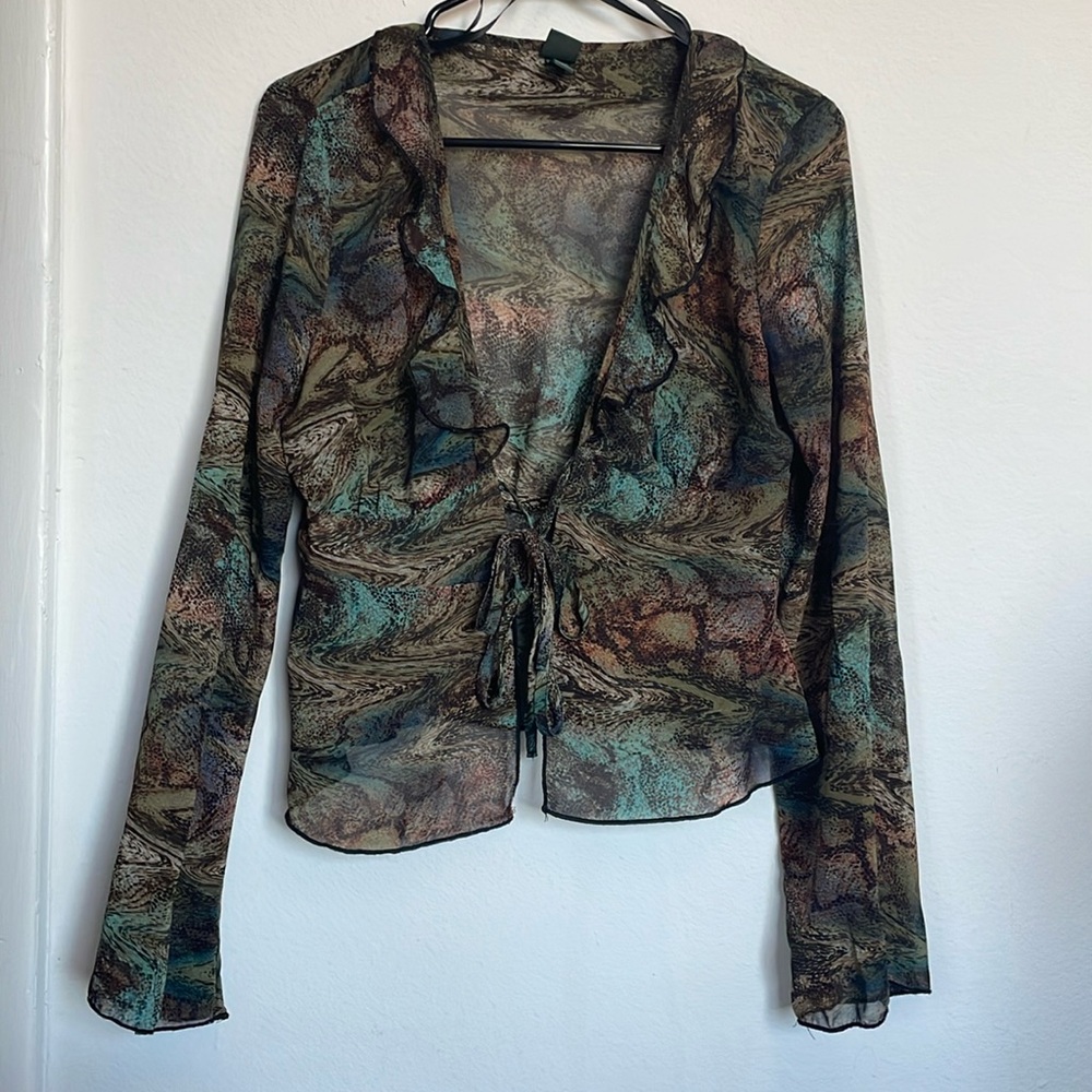 Wild Fabel Tie Top 🫶